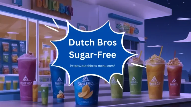 Dutch Bros Sugar-Free Menu