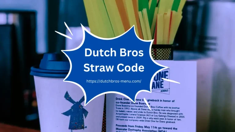 Dutch Bros Straw Codes