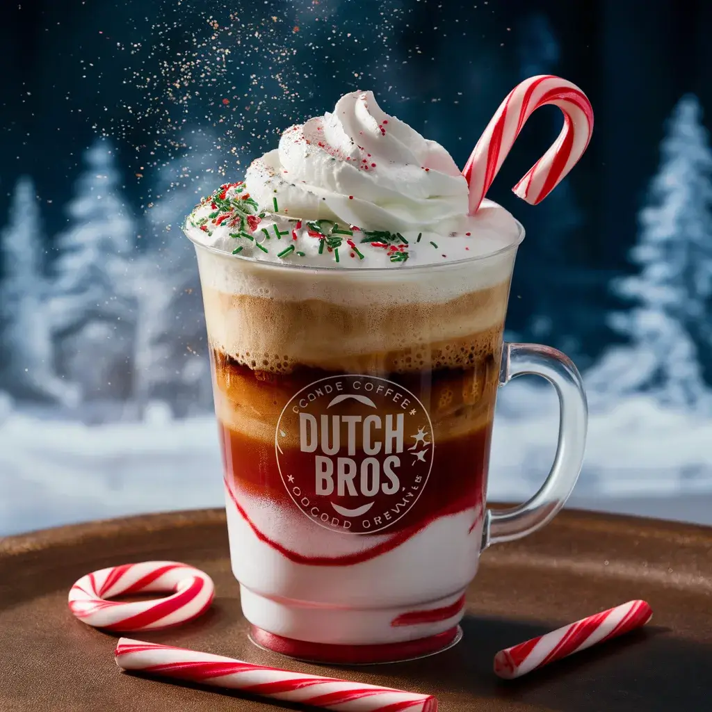 Dutch Bros Candy Cane Cold Brew